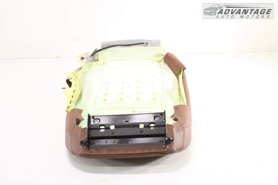 2009-2013 BMW 535XI F10 FRONT LEFT DRIVER UPPER SEAT BACKREST CUSHION  OEM - Image 2 of 4