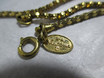 VINTAGE HOLLYWOOD★Two Line Mix Chain Necklace Andi Slim Chain | Two-Tone Paperclip Chain Necklace | JENNY BIRD