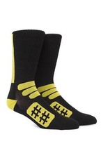 Been Trill Performance Crew Socks Men's Black Yellow Soft Stretchy New NWT OSFA