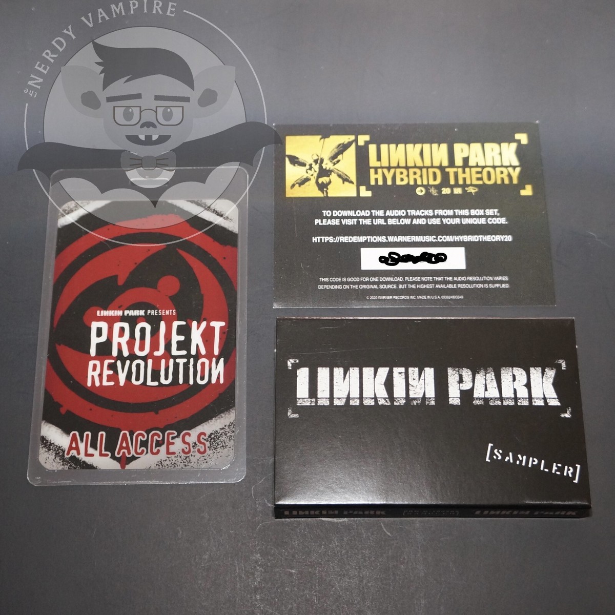 Linkin Park Hybrid Theory 20th Anniversary Badge, Download