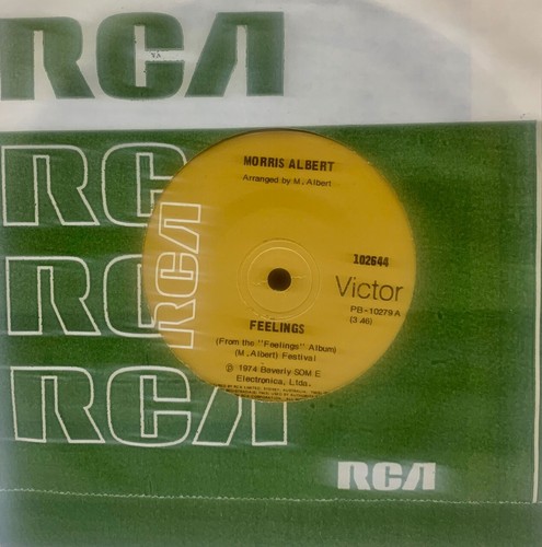 Morris Albert - "Feelings" - 7" vinyl single E.P. Australia 1974 - Picture 2 of 3
