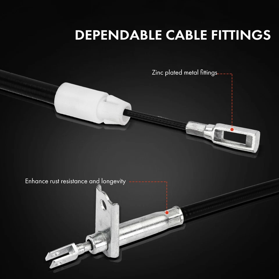 Кабель стояночного тормоза заднего пассажира для Mercedes-Benz E320 1996-2003 E420 E55 AMG - Изображение 4 из 4