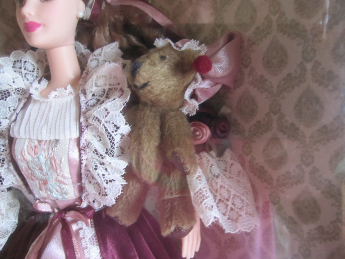 Victorian Barbie with Cedric Bear Collector Limited Edition Victorian Barbie with Cedric Bear Collector Limited Edition