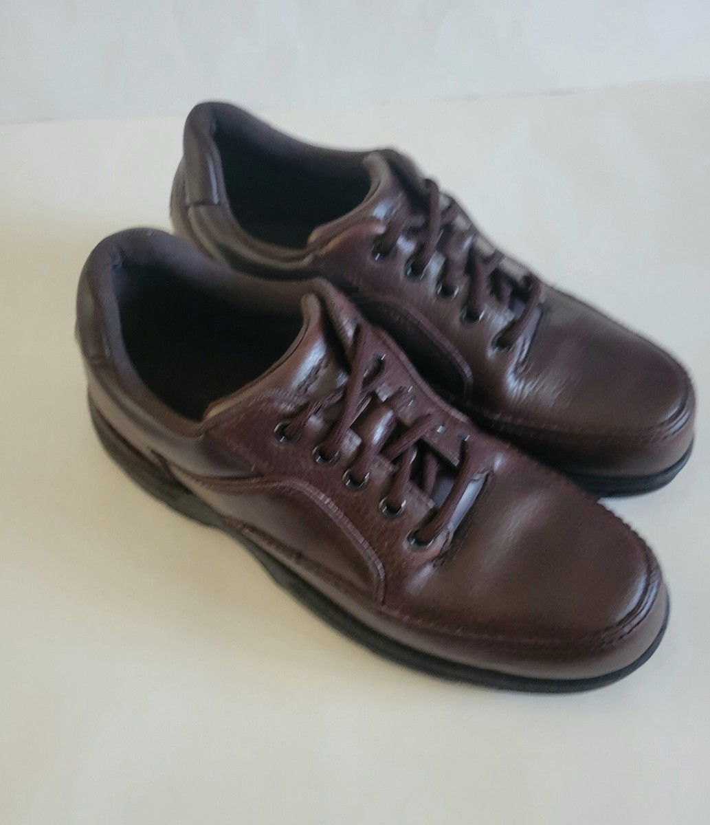 Rockport Mens Eureka Walking Shoes Brown Size 7.5