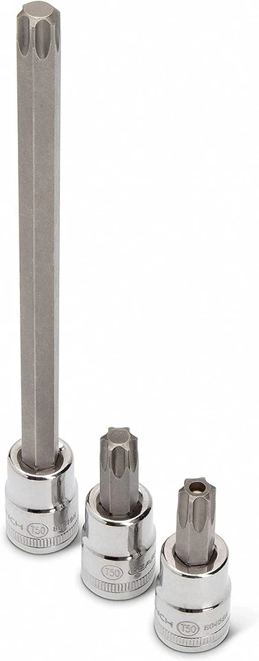 LLAVE DE ENGRANAJES 80742 Master SAE/Métrico Hexagonal y Juego de enchufes Torx - 84 piezas Foto 4 de 4