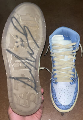 Air Kiy Blue Paisley Size 10 | eBay display picture 1
