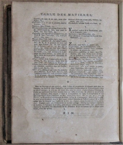 ANQUETIL DUPERRON LEGISLATION ORIENTALE 1778 EO TURQUIE PERSE INDOUSTAN ORIENT - Picture 12 of 12