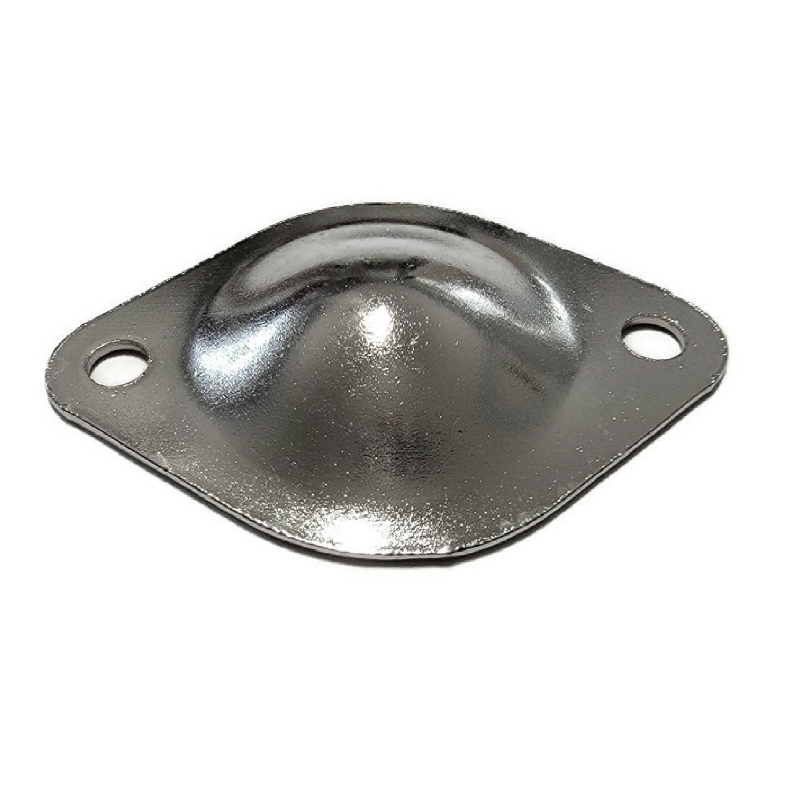 Nickel Plated Stamped Steel TRUNK BOTTOM STUD - Antique Trunk