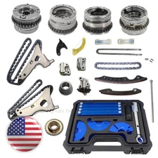 Timing Chain Kit Tool Cam Sprocket Fit Mercedes C450 S400 S450 S550 M276 3.0L