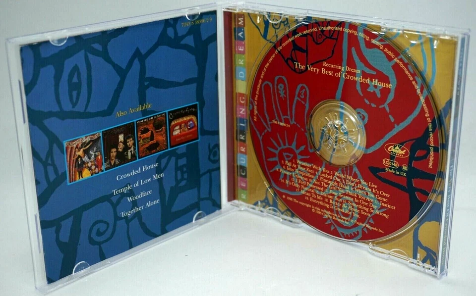 Crowded House : Recurring Dream (The Very Best Of) CD Album - Neil Finn - Image 3 of 3