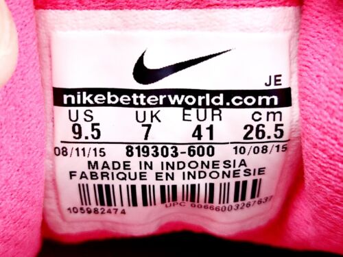 Nike Revolution 3 Pink Schwarz Gr. 41 / Free Lauf Run Sport Gut - Bild 5 von 5