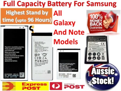 Battery Replacement for Samsung Galaxy Note 20 10 9 8 S10 S10+ S10e S9 S8 S7 S6