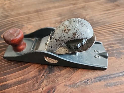 Vintage Wood Plane C-2 6.5 Inch With Blade, Carpentry, Carpenter, Cabin - Picture 5 of 8