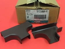 Lot of 10 - Panduit - P/N: TFC10BR-X - Tee Cover Fitting - NEW