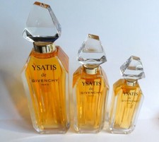 YSATIS de GIVENCHY 3 Factices Botella de Perfume Maniquí París Francia Exhibición, Vacía
