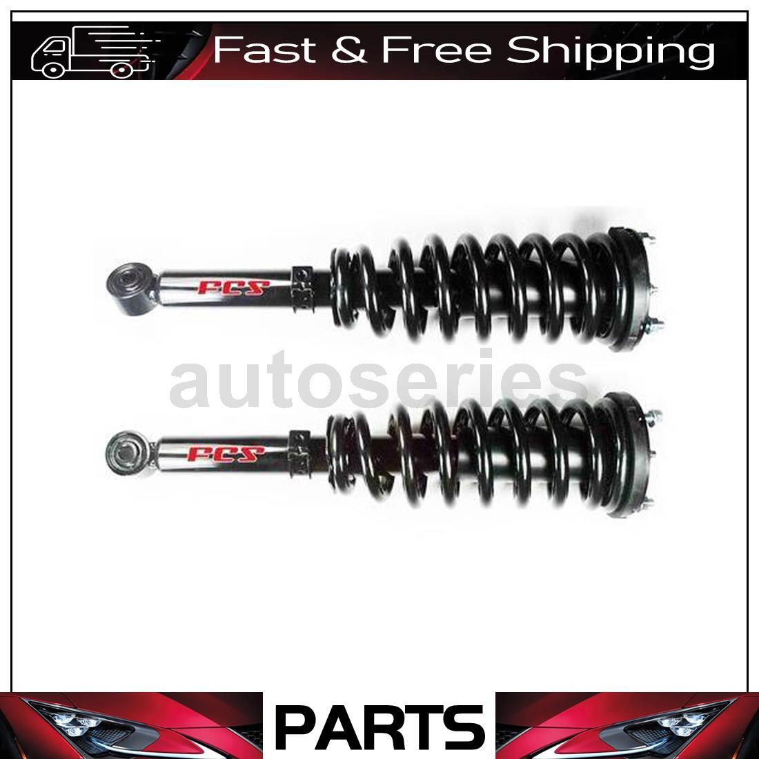 2 Complete Loaded Strut Coil Springs For Kia Sorento 2009 2008 2007