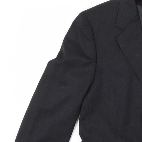 le bond Mens Grey Wool Blend Suit Jacket Size 36 - Picture 6 of 12