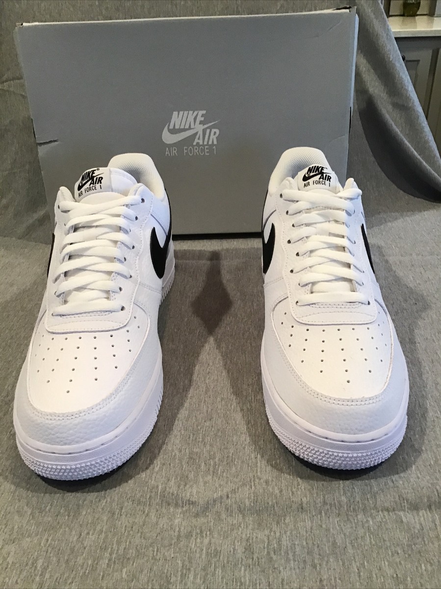 Nike Air Force 1 '07 Shoes Sneakers Low White Black Retro CT2302