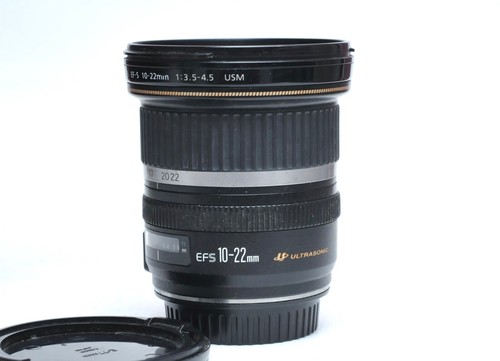 Canon EF-S 10-22mm 3.5-4.5 USM Lens for EOS Rebel T8 T7i 80D 90D - Picture 1 of 3