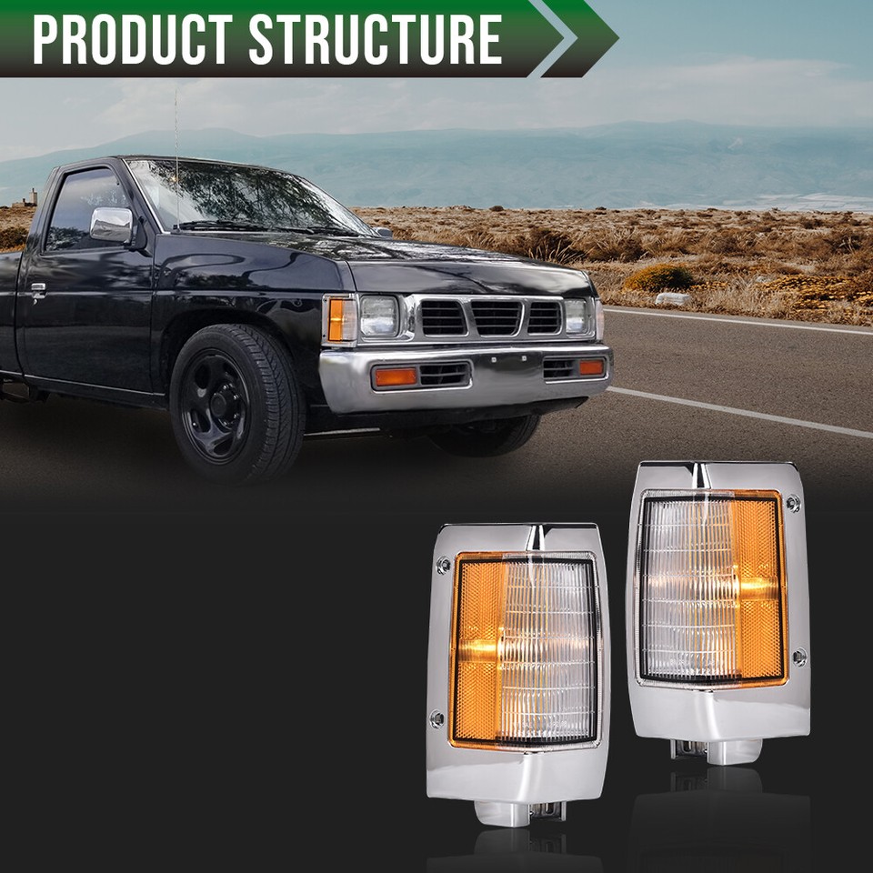 Front Corner Signal Light Lamp LH for Nissan Terrano D21 Pickup Truck 1986-1997