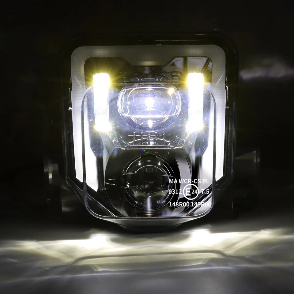 Faro LED alto/bajo con DRL para Husqvarna Enduro FE 250 350 450 TE 250i TE 300i Foto 3 de 4