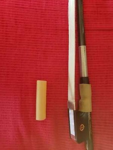 Rubber Tube for bow (cello, violin, viola) for better, comfortable grip 5/pk