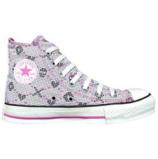 Converse EU 37,5 UK 5 Chucks Pink Schwarz Chuck Taylor All Star Skull Totenkopf