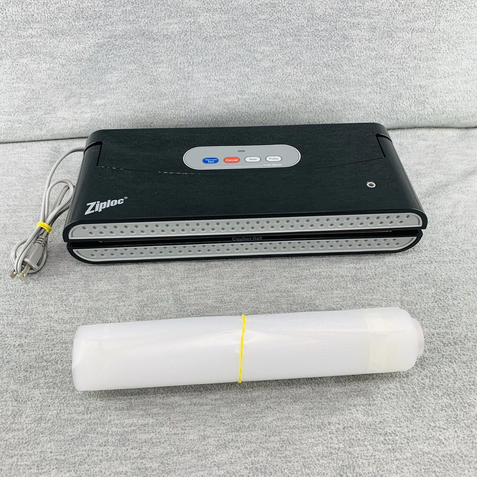 ZIPLOC V159 - Black Vacuum Sealer System With Rolls