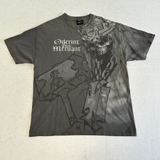 Vintage 2007 Triple H WWE WWF Wrestling Hammer HHH DX King Skull Mens T-Shirt XL