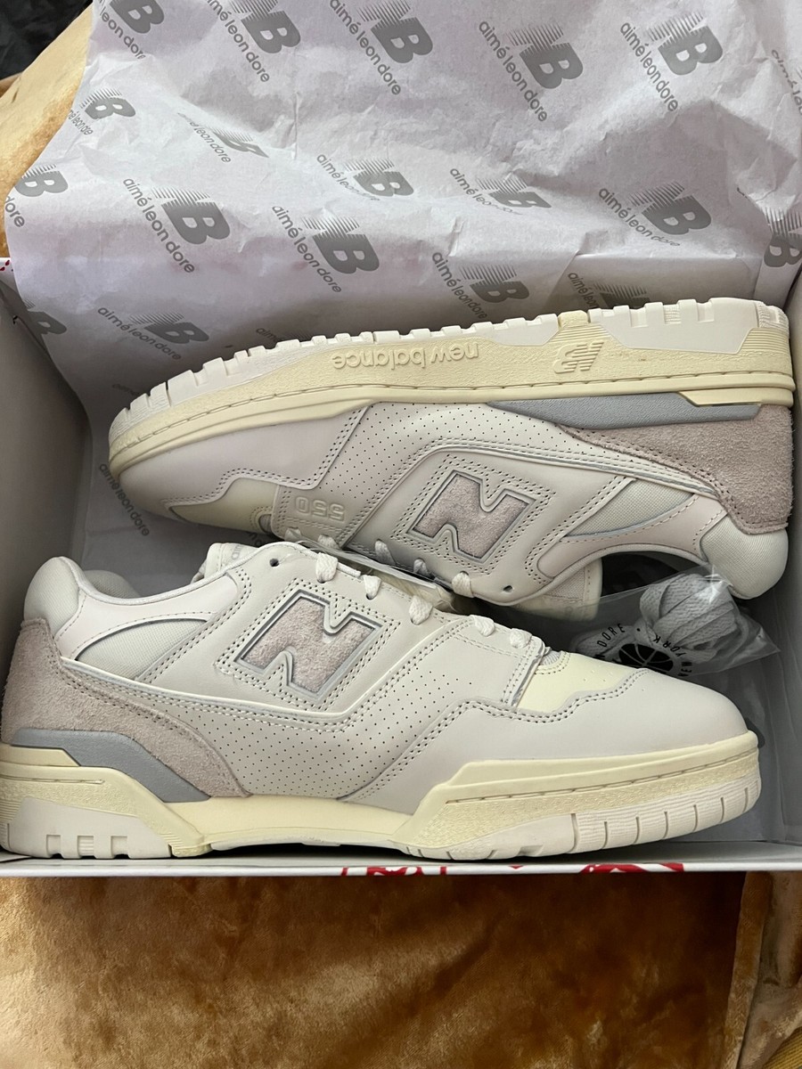 NEW New Balance 550 x Aime Leon Dore White BB550AM1 Size 12 White