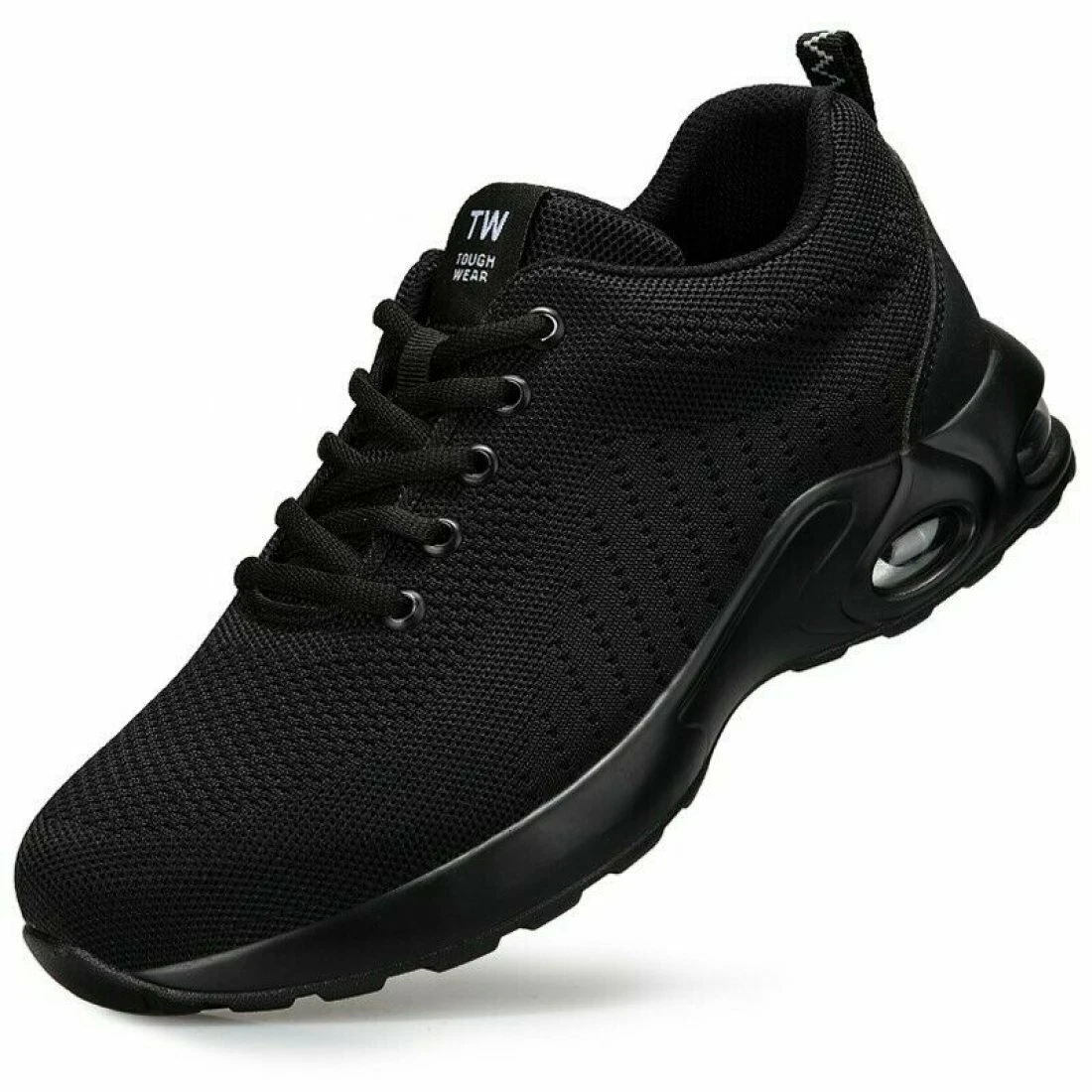 MENS LIGHTWEIGHT SAFETY AIR ABSORBING STEEL TOE CAP TRAINERS BOOT SHOES UK 7 -11