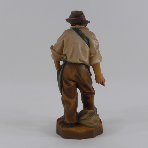 Figura de madera campesino sembrador talla de madera Edgar pesado Oberammergau 29 cm (76) - Imagen 3 de 16