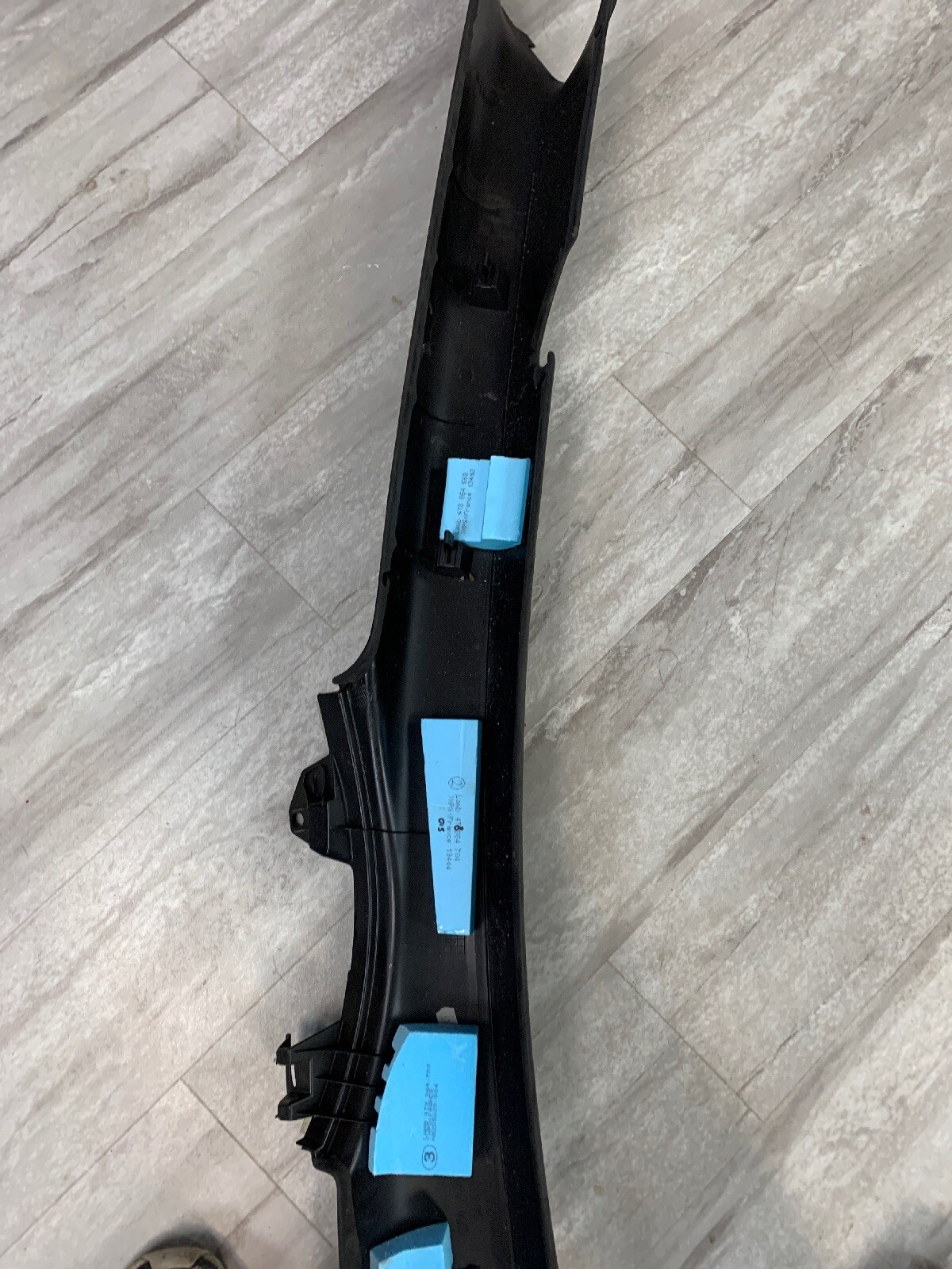 lamborghini huracan Right Passenger Side Upper Trim Black Alcantara 4T0867234