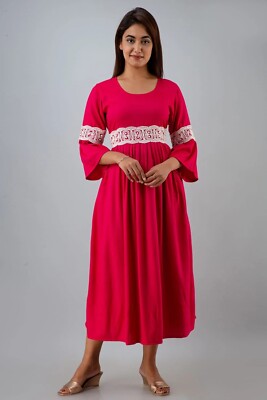 Beautiful silk and rayon dress-M, Beautiful silk and rayon dress-M