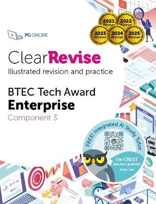 PG Online ClearRevise BTEC Tech Award Enterprise Component 3 (Taschenbuch)
