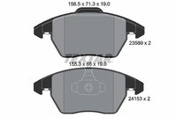 NEU - Textar 2358901 Bremsbelagsatz, Scheibenbremse FüR CitroËN Peugeot