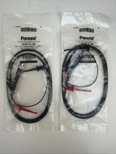 2 Pomona 5187-C-36  BNC (M) to Mini-Grabber Test Clips  RG58 Coaxial Cable