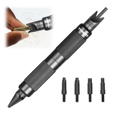 Case Prep Multitool, Case Chamfer Deburring Tools for Reloading, Primer Pocket R