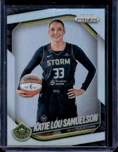 2025 Panini WNBA Prizm Katie Lou Samuelson Silver #82 Storm