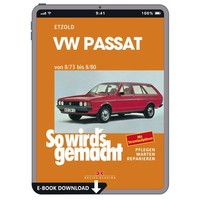 Vw Passat Typ 32 1973-1980 So Wird's Gemacht Werkstatthandbuch E-Book Pdf