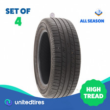 Set Of 4 Used 25555r20 Michelin Defender 2 110h - 9.532