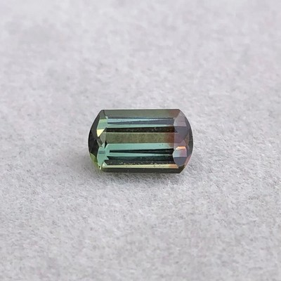 1.49 Cts Bi Color Fern Green- Sangria Red Tourmaline!!Certified