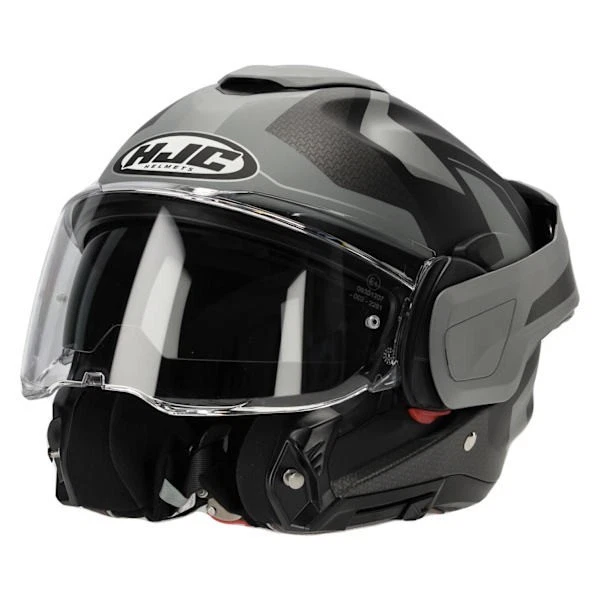 HJC Modular F100 Bios Grey Black Back Motobike, photo 3 of 11