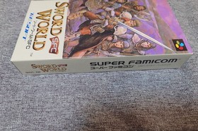 Sword World Super Famicom Nintendo SFC RPG Unused Unopened CIB Japan NTSC-J