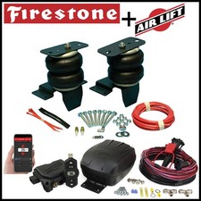 Firestone Rear Air Spring Bags Air Lift Compressor Kit Fit 07-21 Toyota Tundra Firestone Rear Air Spring Bags Air Lift Compressor Kit Fit 07-21 Toyota Tundra