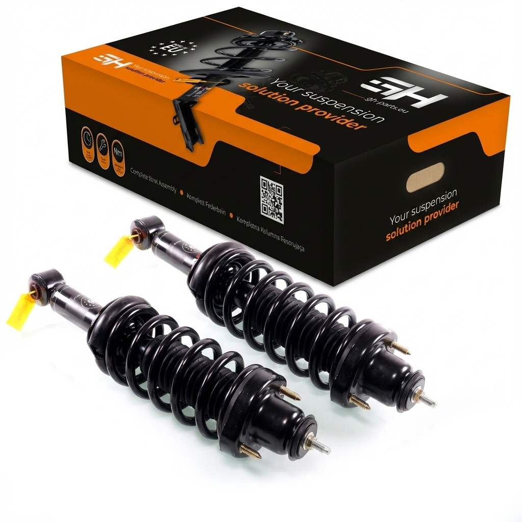 2x Complete Struts Assembly Rear for Mitsubishi Outlander II 2006-