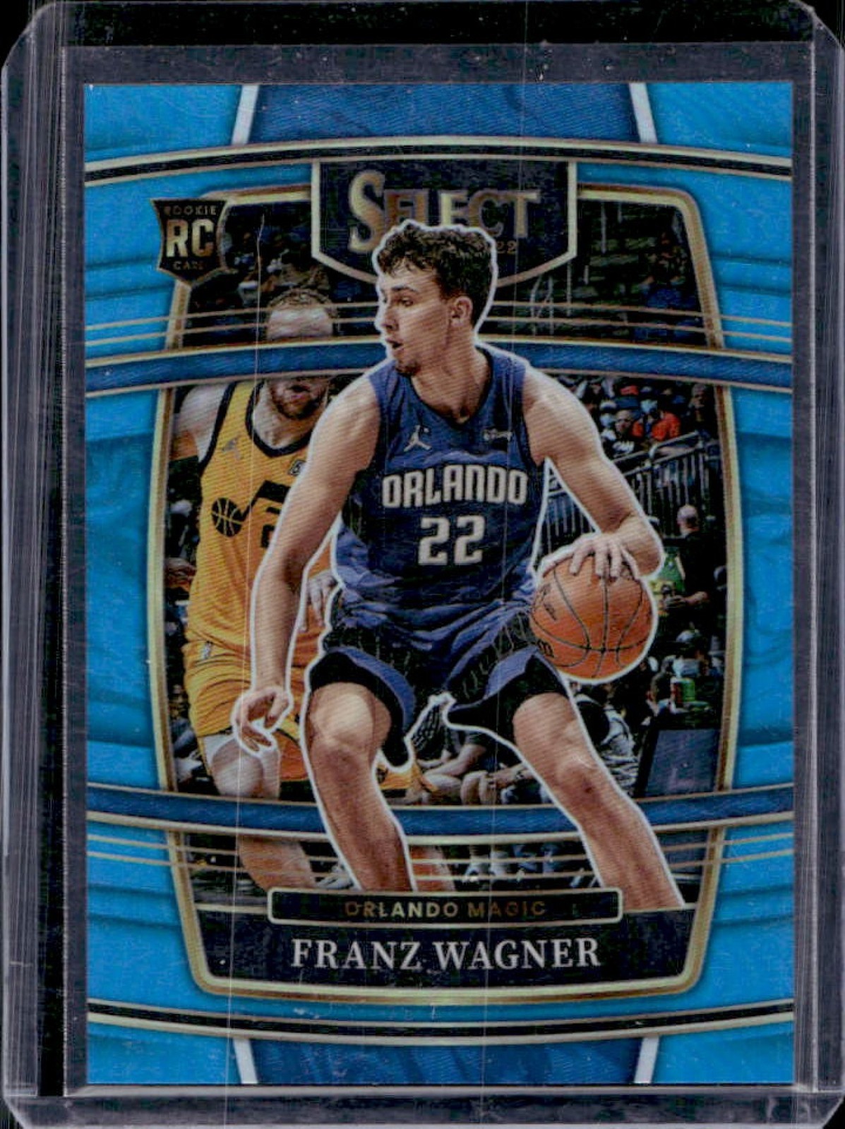 2021-22 Select Franz Wagner RC Light Blue Prizm Concourse #215/299 Magic