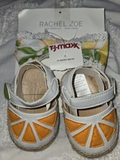 Rachel Zoe Los Angeles New York Citrus Shoes And Bow Headband Infant Toddler