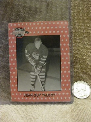 1994-95 Jean Guy Talbot OLDTIMERS' HOCKEY CHALLENGE NHL HOCKEY CARD VG+