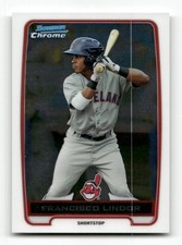 2012 Bowman #BCP3 Francisco Lindor Chrome Prospects